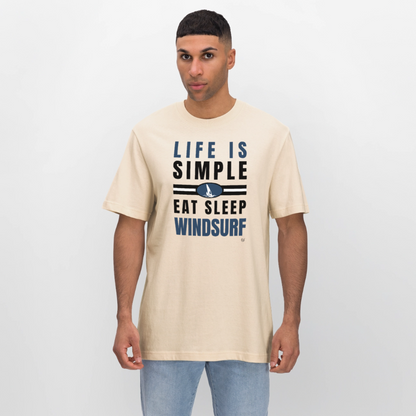 Relaxed Fit Unisex Bio-T-Shirt - Weißgrau