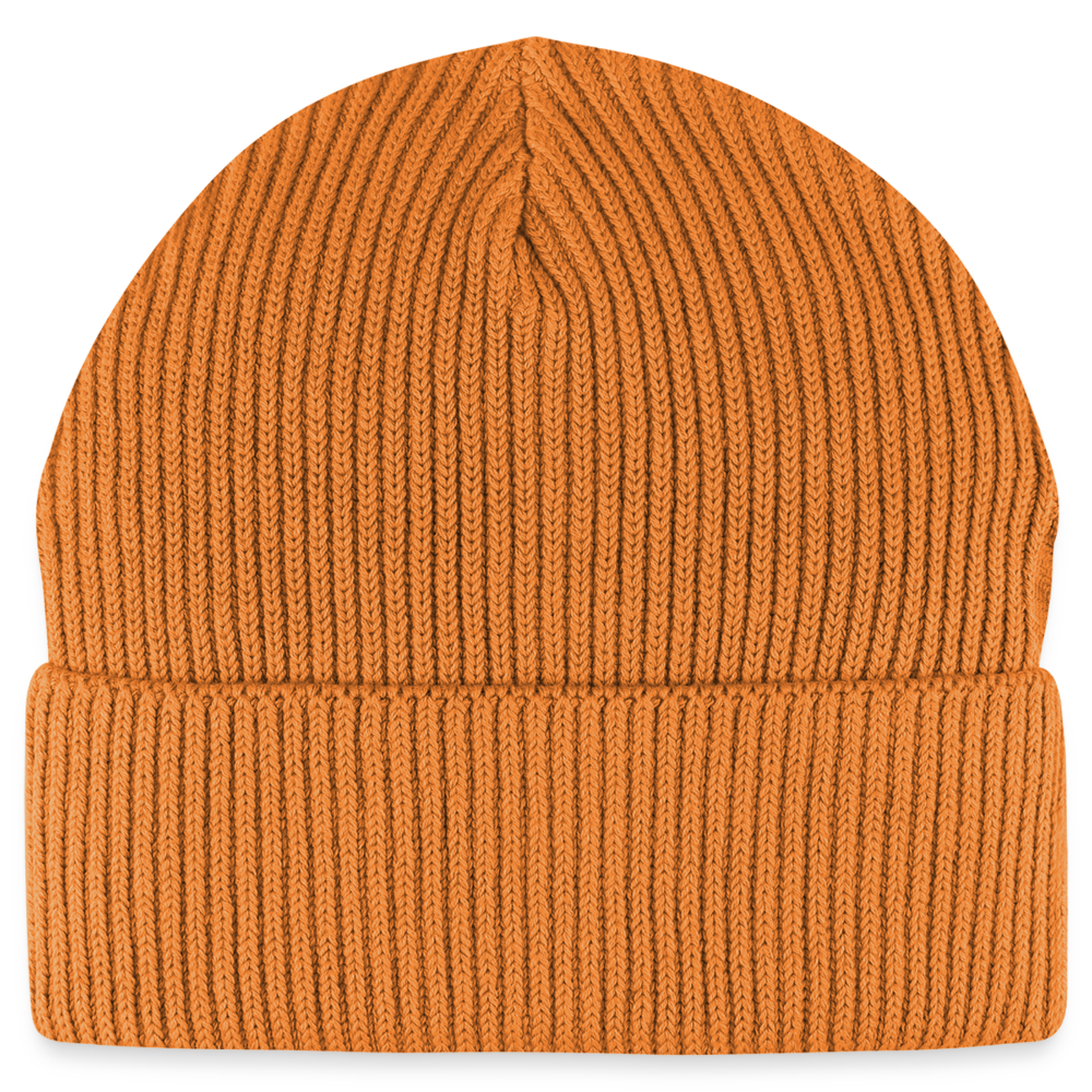 Unisex Bio BEANIE - Herbstorange