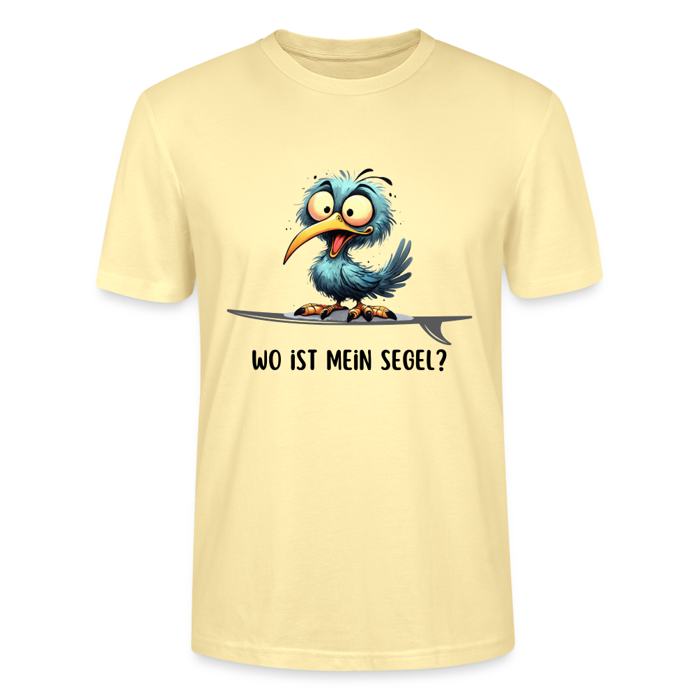 Unisex T-Shirt -Wo ist mein Segel?- - Creme