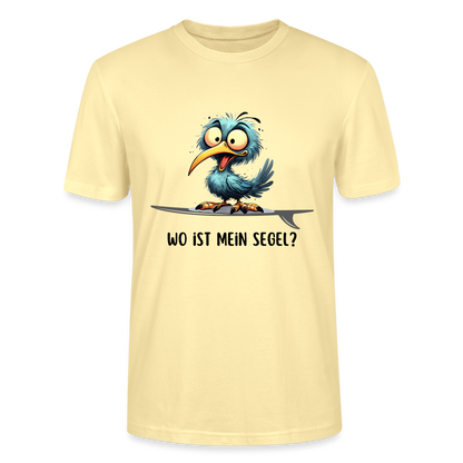 Unisex T-Shirt -Wo ist mein Segel?- - Creme