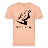T Shirt Windsurf CREATOR -are you alive- - Pfirsich