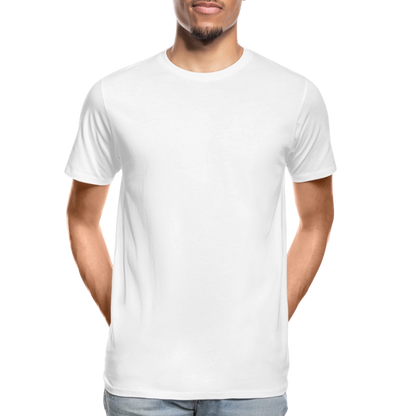 Männer Premium Bio T-Shirt -give me wind and water- - Weiß