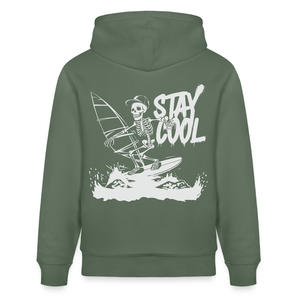 Unisex Bio-Hoodie CRUISER -stay cool- - Tanngrün