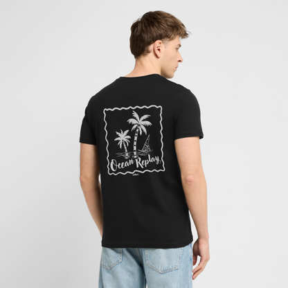 Unisex Bio-T-Shirt Creator -Ocean replay- - Schwarz
