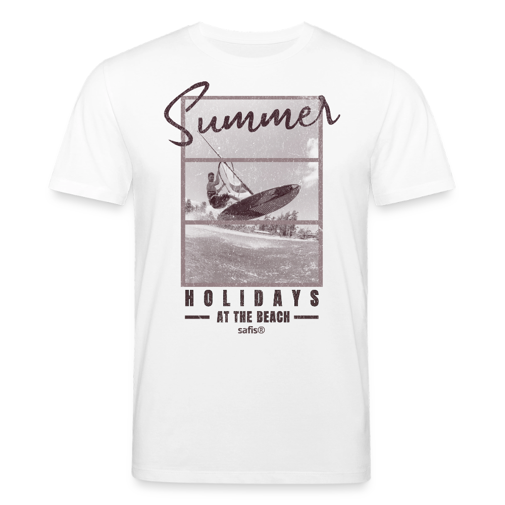 -holidays- Unisex Bio-T-Shirt CREATOR - Weiß