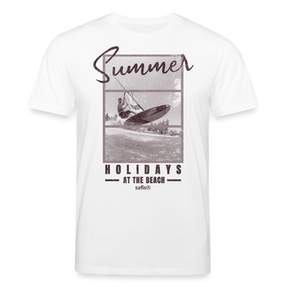 -holidays- Unisex Bio-T-Shirt CREATOR - Weiß