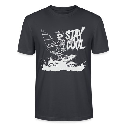 Unisex T-Shirt CRAFTER -stay cool- - Dunkles Graublau