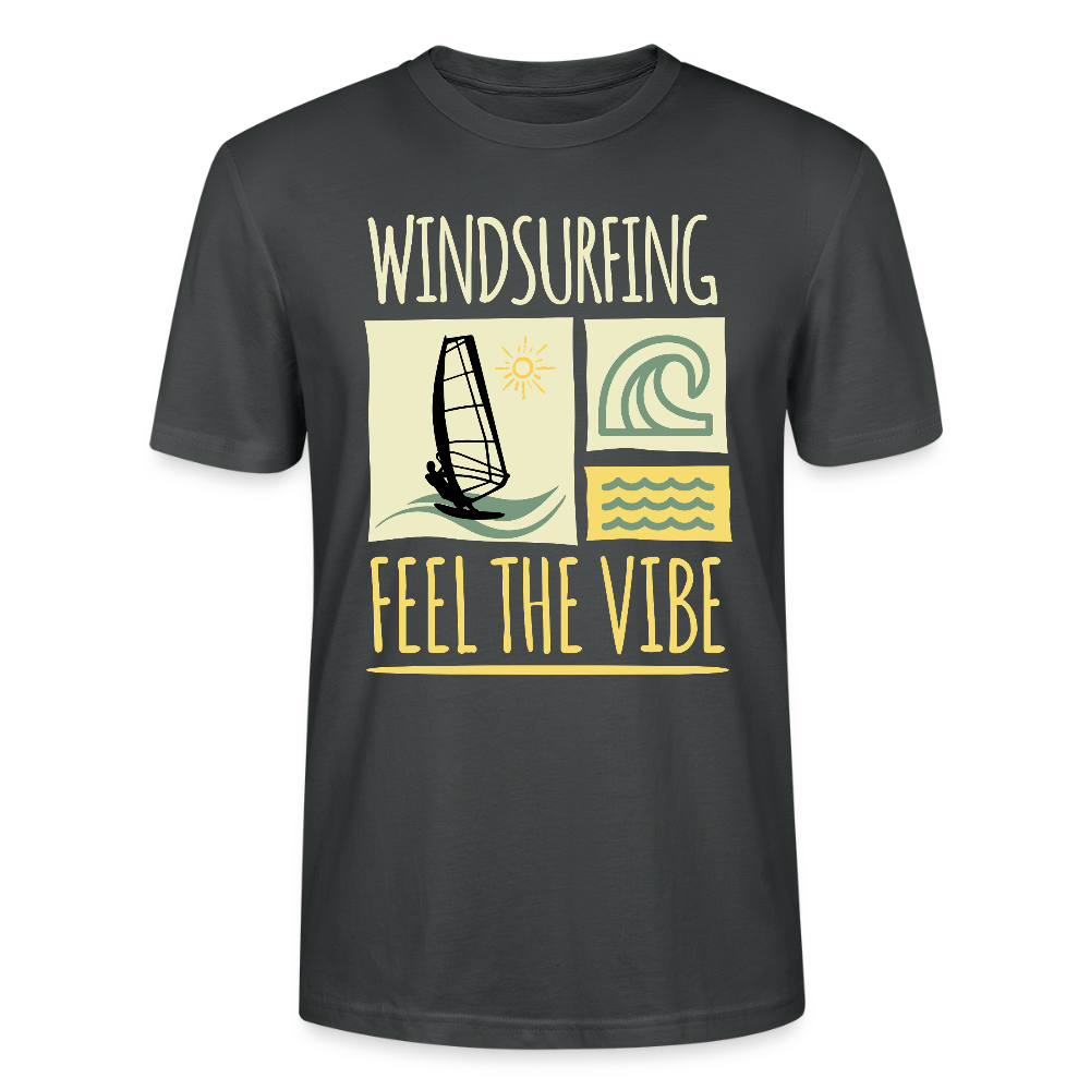 Unisex T-Shirt CRAFTER -feel the vibe- - Anthrazit