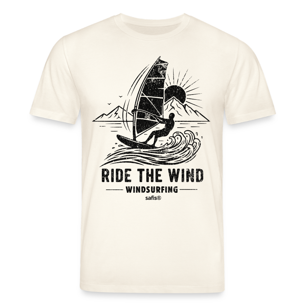 Unisex Bio-T-Shirt CREATOR -ride the wind- - Naturweiß 