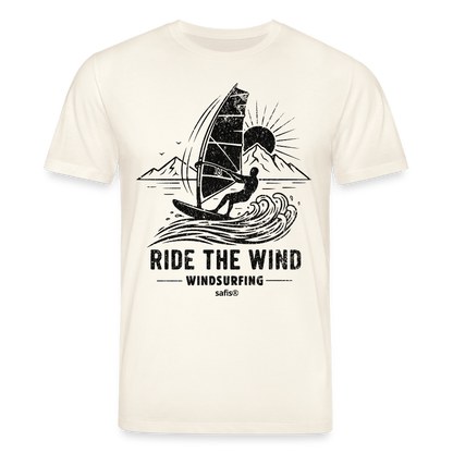 Unisex Bio-T-Shirt CREATOR -ride the wind- - Naturweiß 