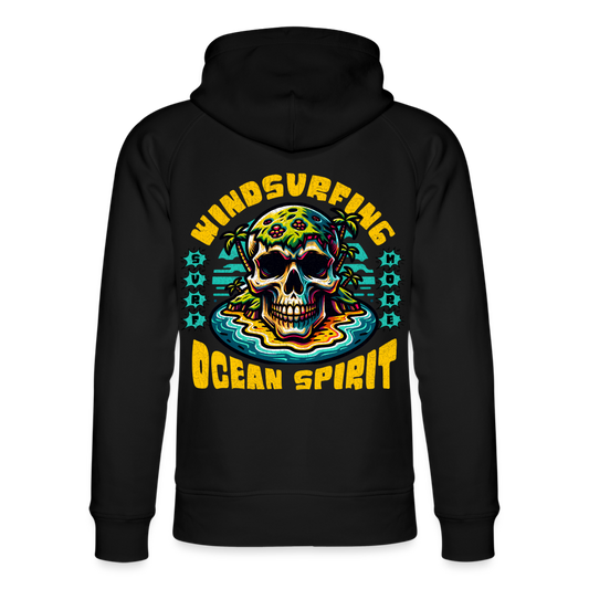 Unisex Bio-Hoodie -ocean spirit- - Schwarz