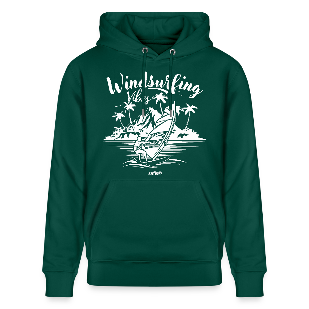 Unisex Bio-Hoodie CRUISER -Windsurfing Vibes- - Forest