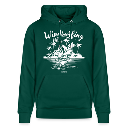 Unisex Bio-Hoodie CRUISER -Windsurfing Vibes- - Forest