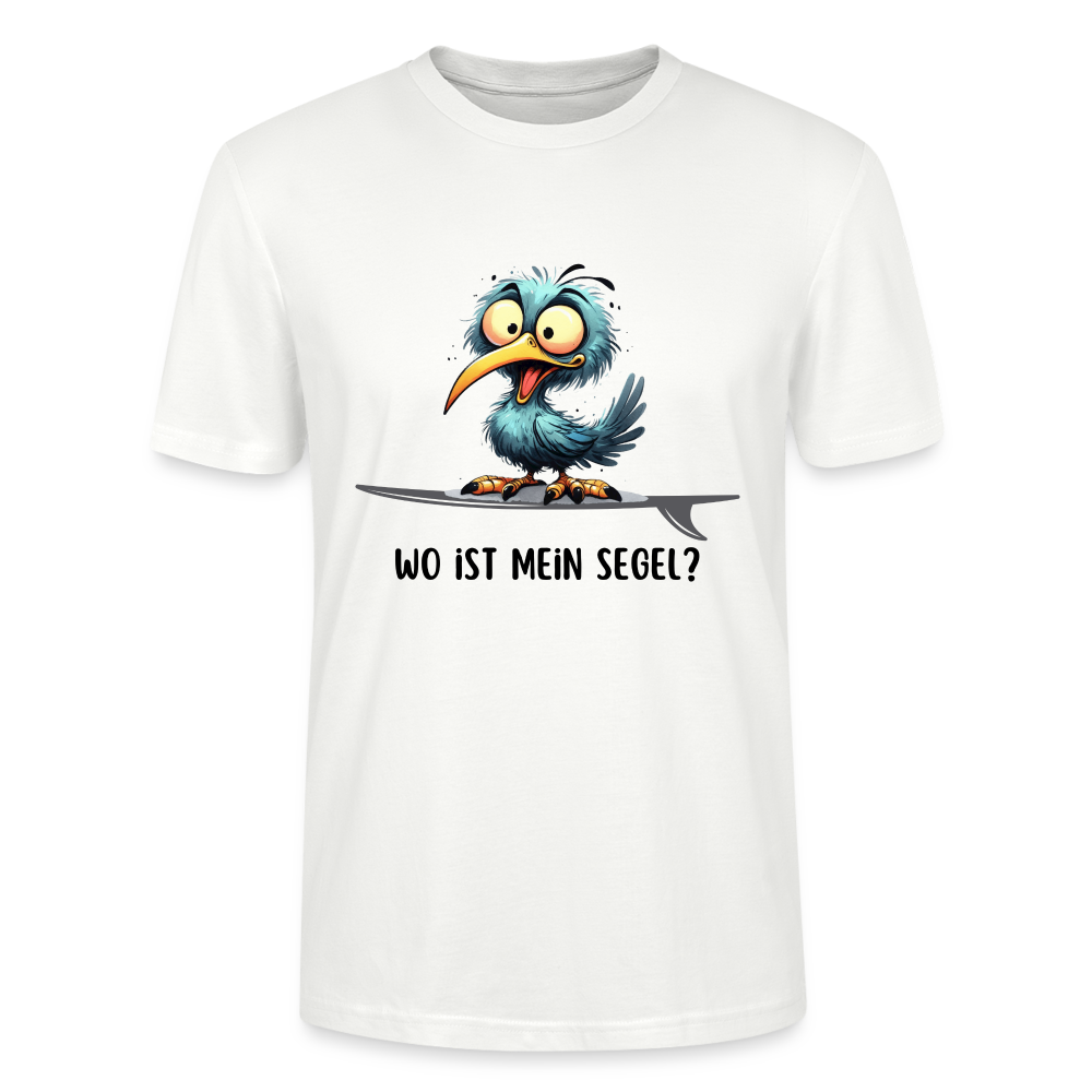 Unisex T-Shirt -Wo ist mein Segel?- - Weiß