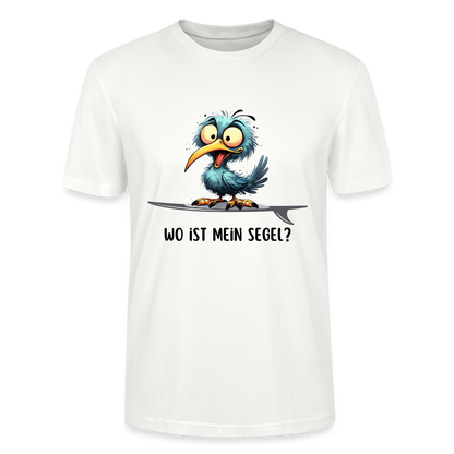 Unisex T-Shirt -Wo ist mein Segel?- - Weiß