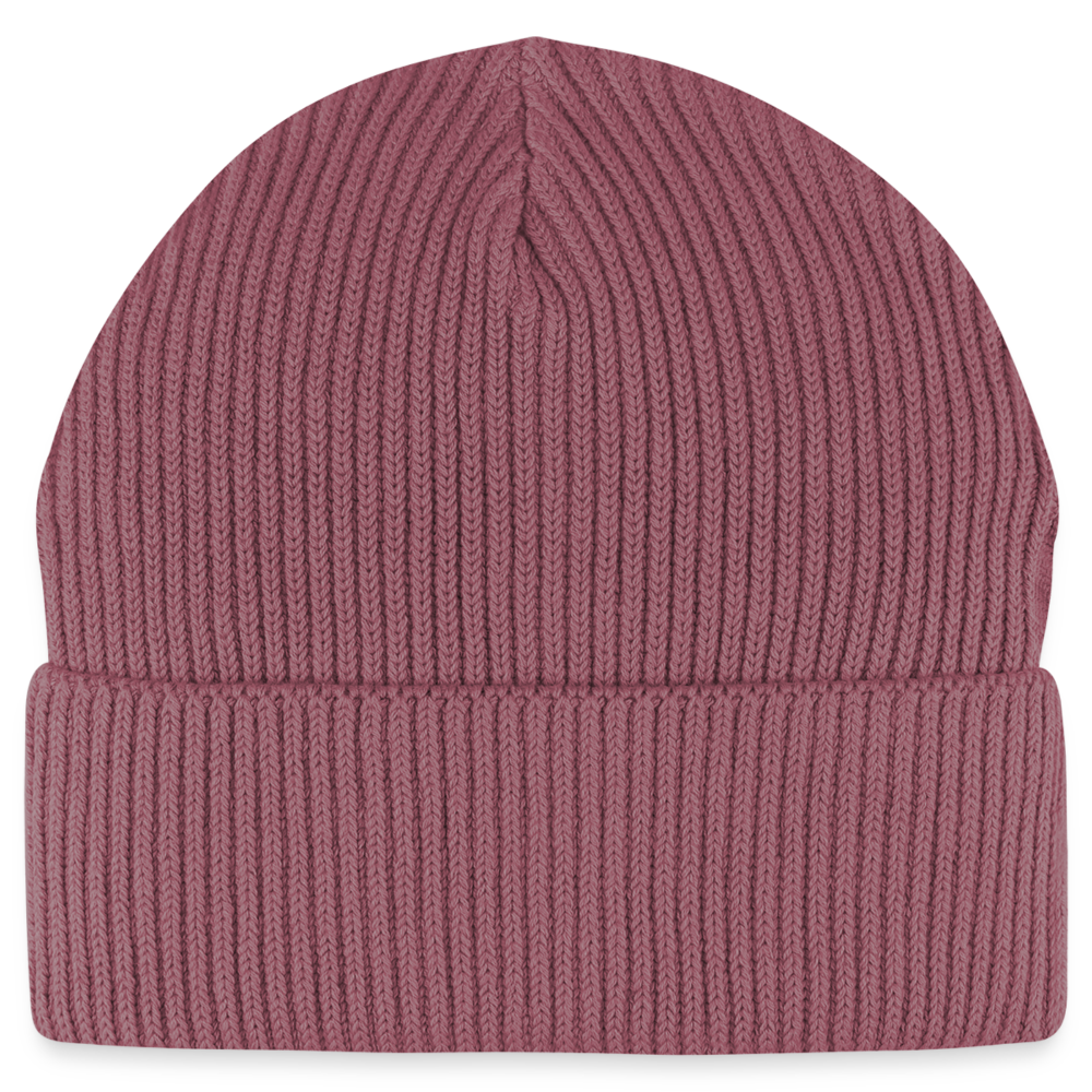 Unisex Bio BEANIE - Hibiskusrosa