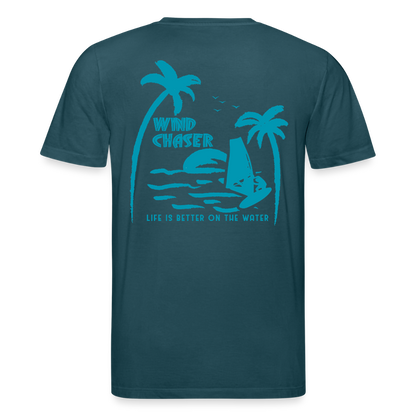 Unisex Bio-T-Shirt CREATOR -wind chaser- - Dunkles Petrol