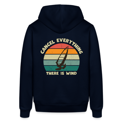 Unisex Bio-Hoodie -cancel everything- - Navy