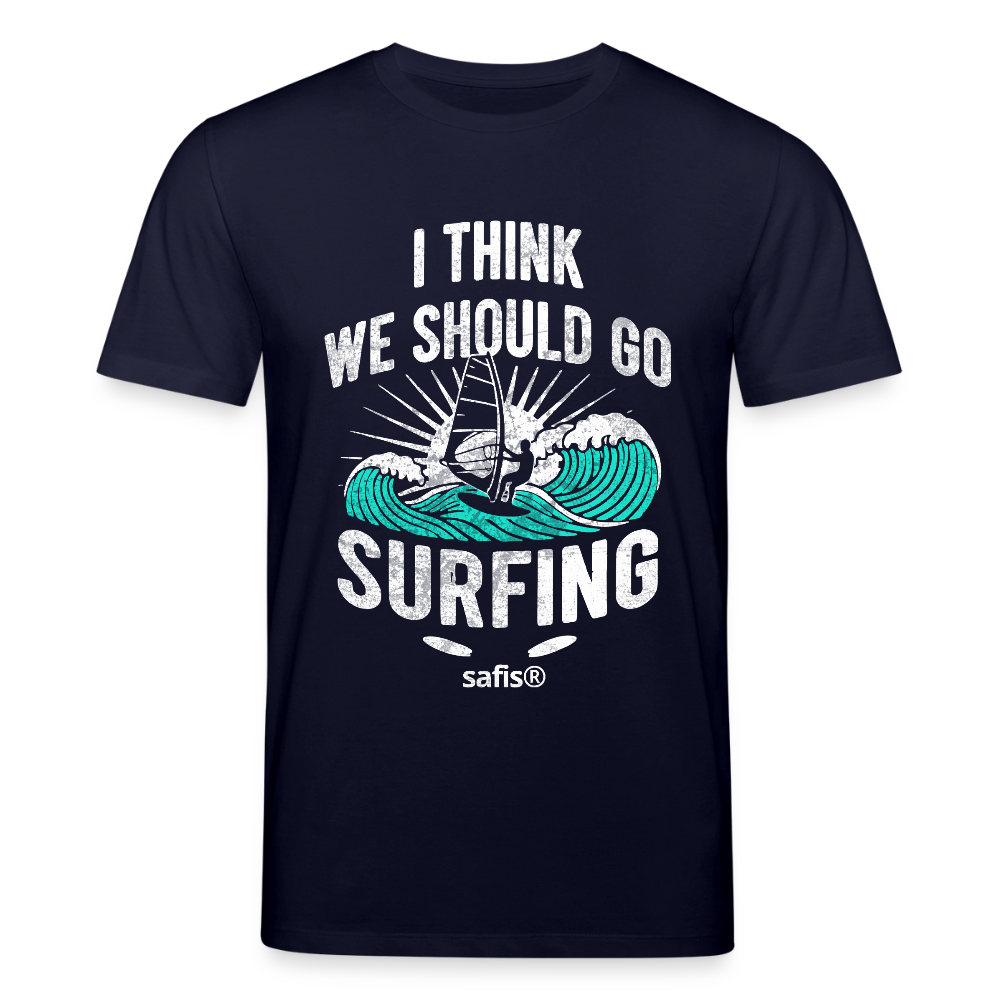 safis® Windsurf Bio-T-Shirt  -surfing- - Navy 