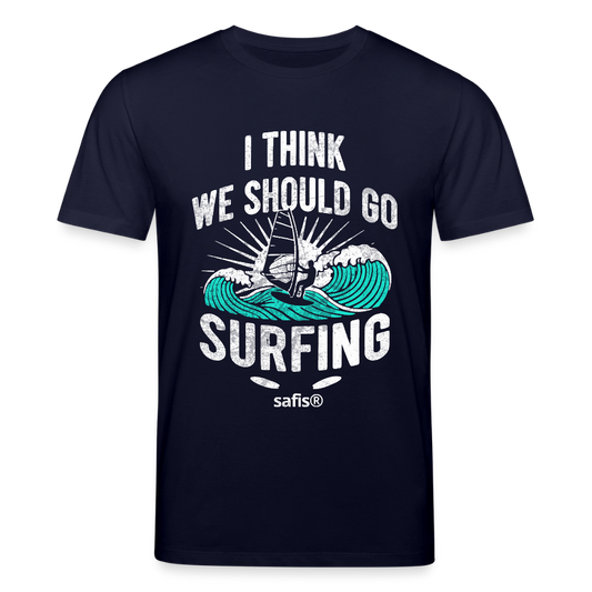 safis® Windsurf Bio-T-Shirt  -surfing- - Navy 