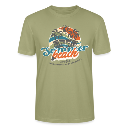 Unisex T-Shirt CRAFTER -summer beach- - Nebelgrün