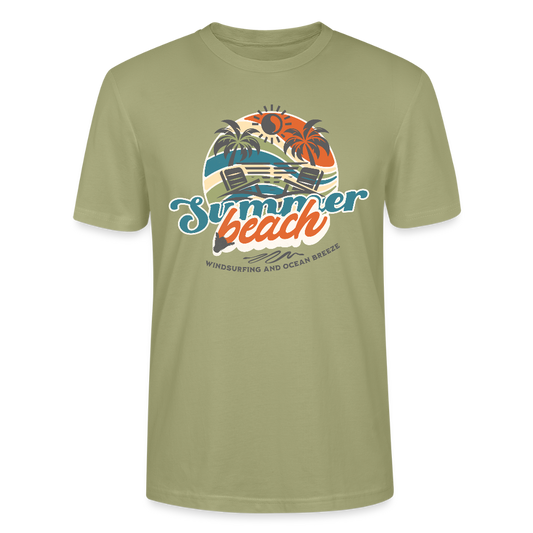 Unisex T-Shirt CRAFTER -summer beach- - Nebelgrün