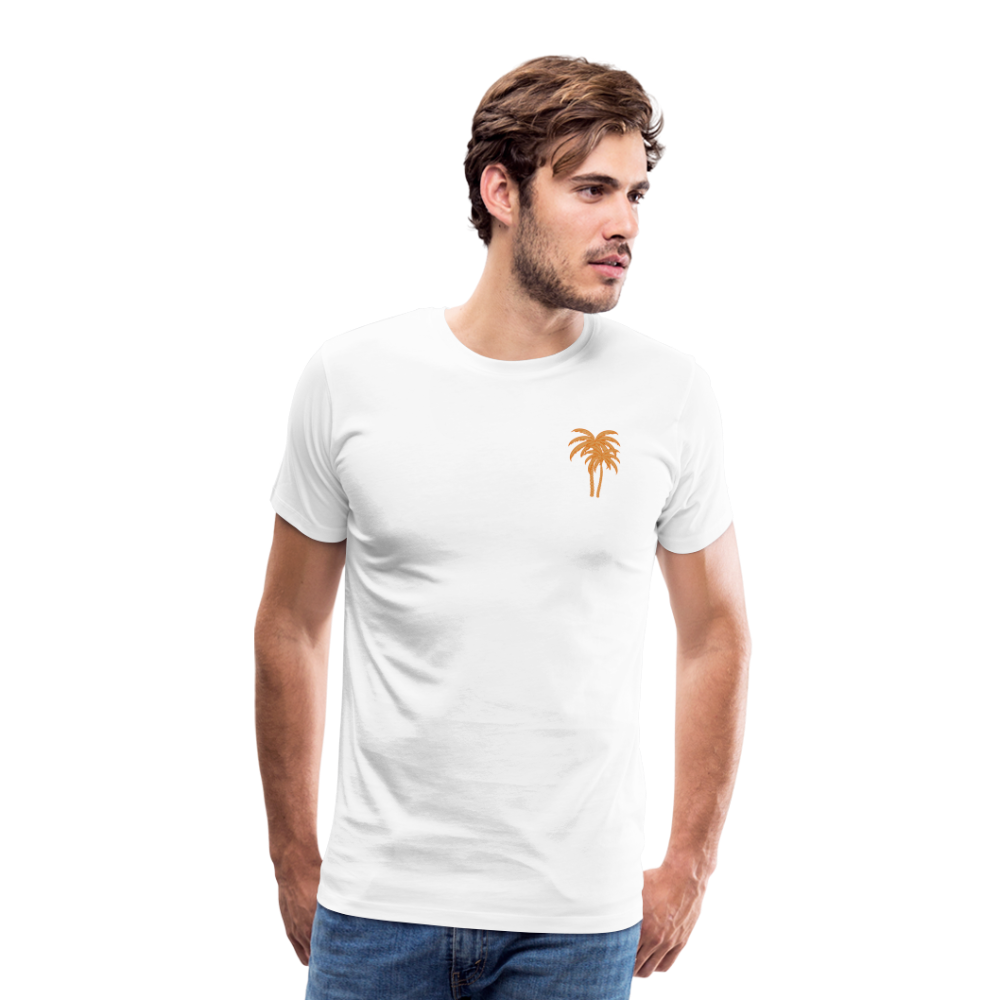 Männer Premium T-Shirt -beach- - Weiß