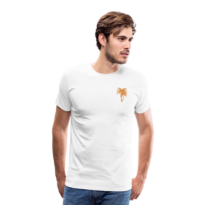 Männer Premium T-Shirt -beach- - Weiß