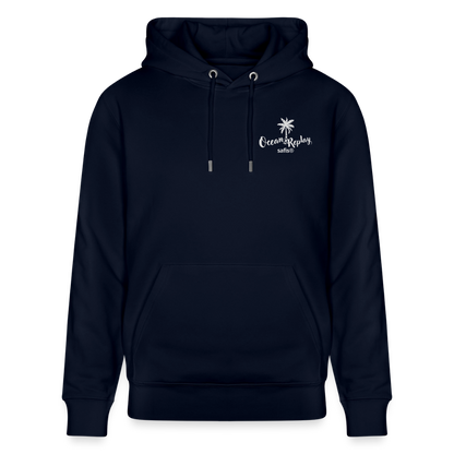 safis® Windsurfer Unisex Bio-Hoodie Cruiser -Ocean Replay- - Navy
