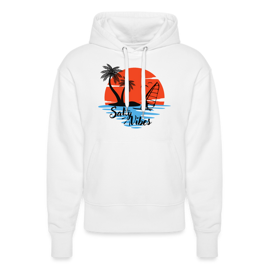 Unisex Relaxed Fit Bio-Hoodie -salty vibes- - Weiß