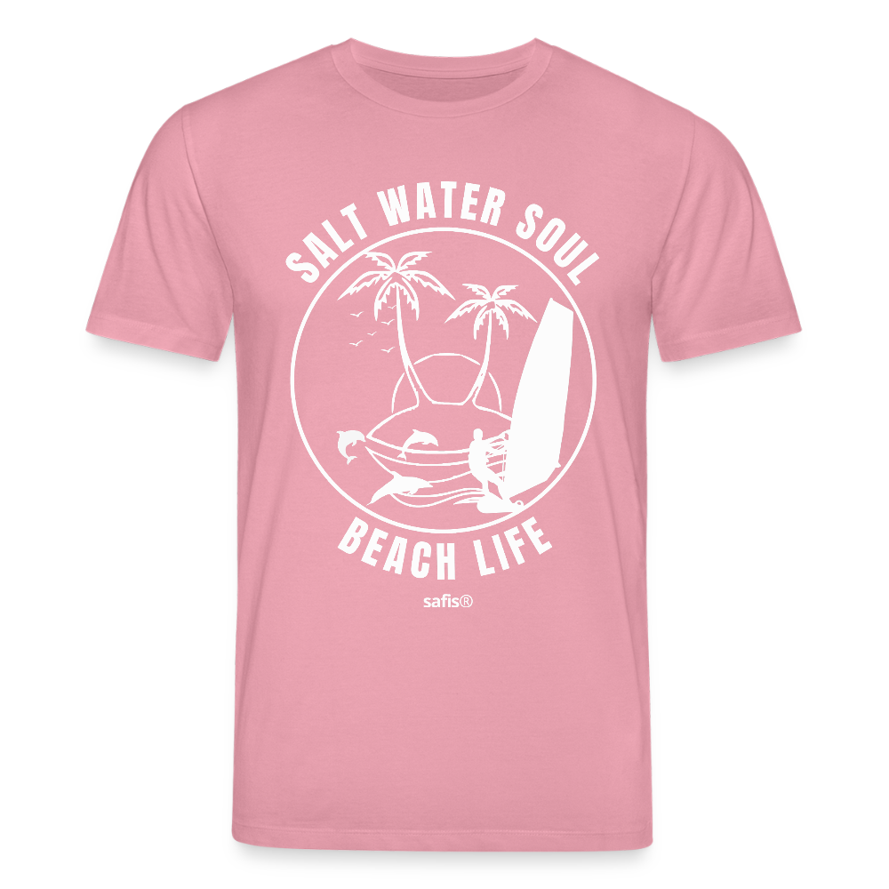 safis® Windsurf Unisex Bio-T-Shirt CREATOR -salt water soul- - Lila Traum