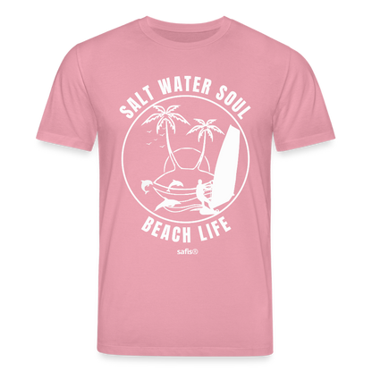 safis® Windsurf Unisex Bio-T-Shirt CREATOR -salt water soul- - Lila Traum