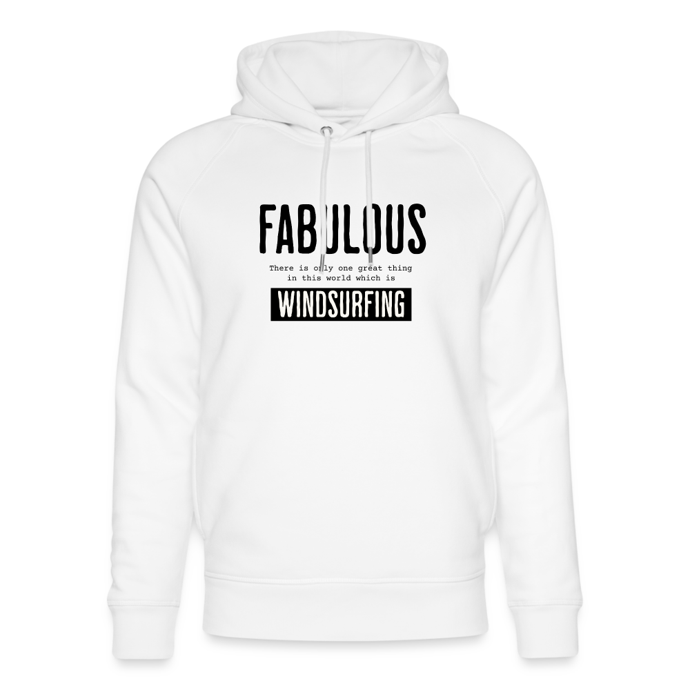 Unisex Bio-Hoodie -fabulous- - Weiß