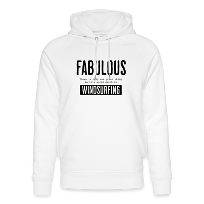 Unisex Bio-Hoodie -fabulous- - Weiß