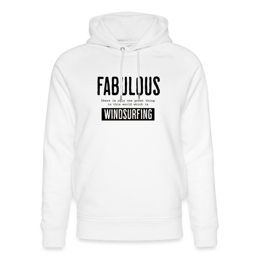 Unisex Bio-Hoodie -fabulous- - Weiß