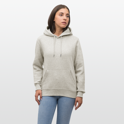 Unisex Bio-Hoodie CRUISER -enjoy life- - Beige meliert