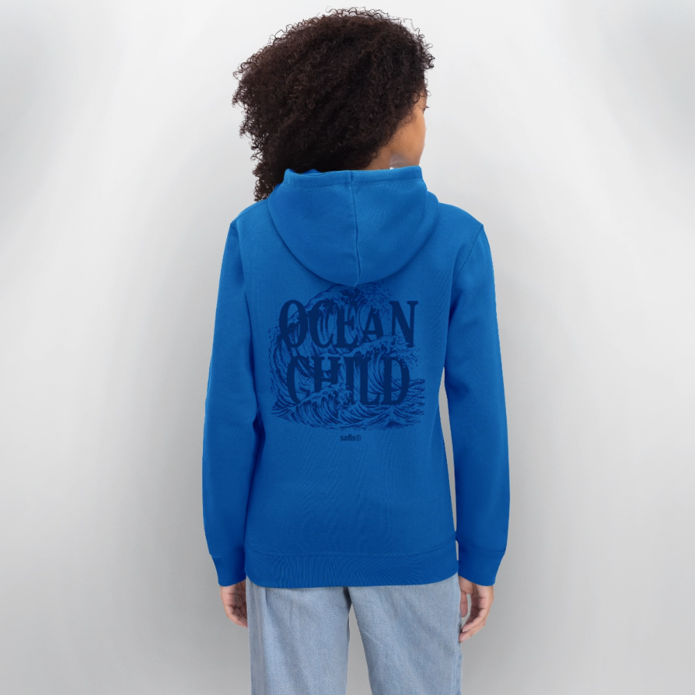 Unisex Bio-Hoodie DRUMMER -ocean child- - Königsblau