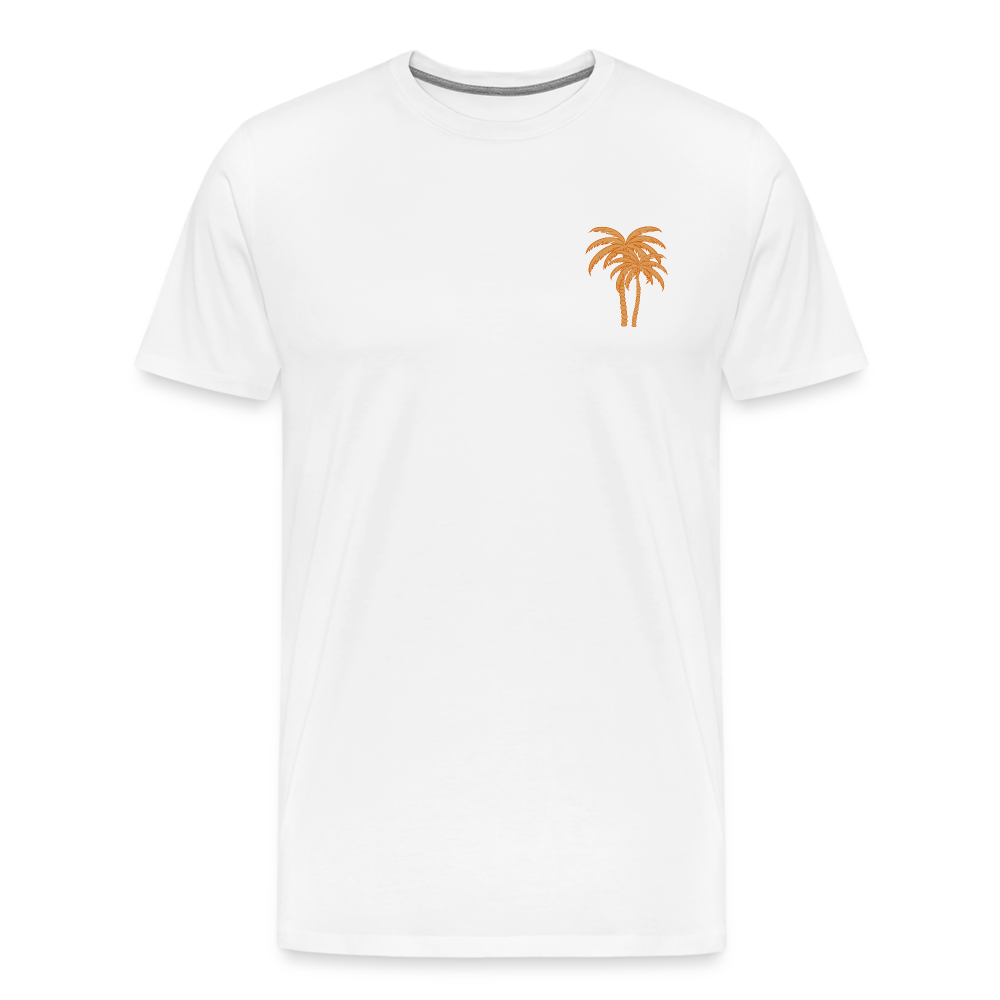 Männer Premium T-Shirt -beach- - Weiß