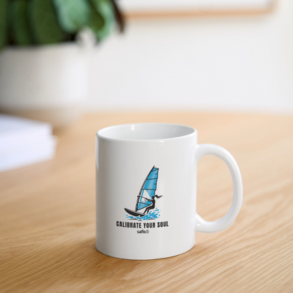 Tasse -calibrate your soul- - Weiß