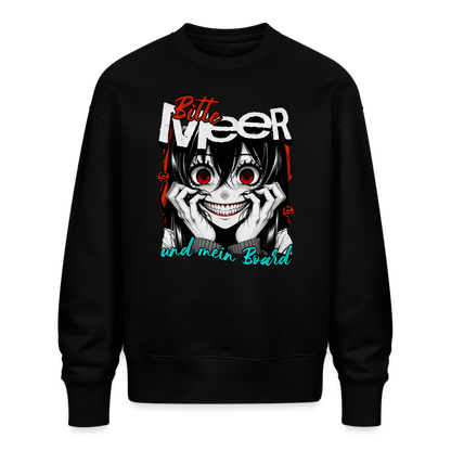 Unisex Oversize Pullover - Schwarz