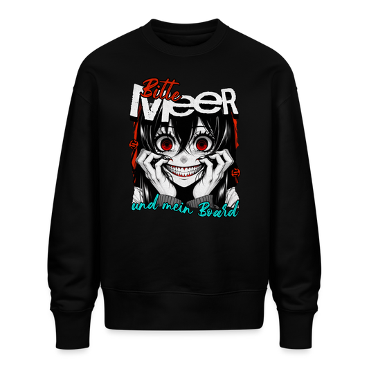 Unisex Oversize Pullover - Schwarz