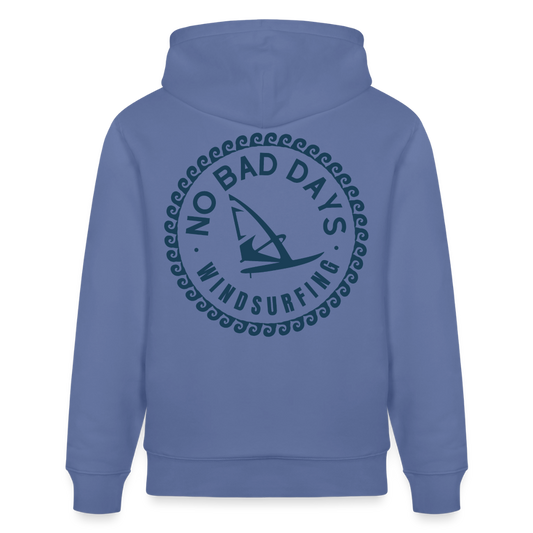 safis Windsurf Shirt | Unisex Bio-Hoodie CRUISER -no bad days- - Blau