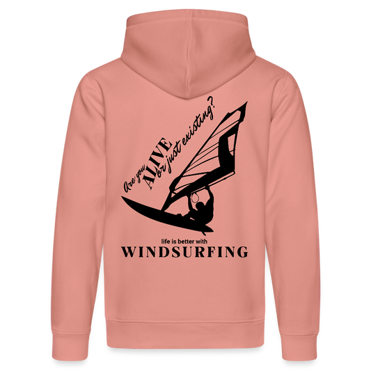 Unisex Bio-Hoodie DRUMMER -are you alive- - Altrosa