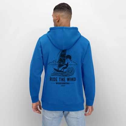 Unisex Bio-Hoodie DRUMMER -ride the wind- - Königsblau