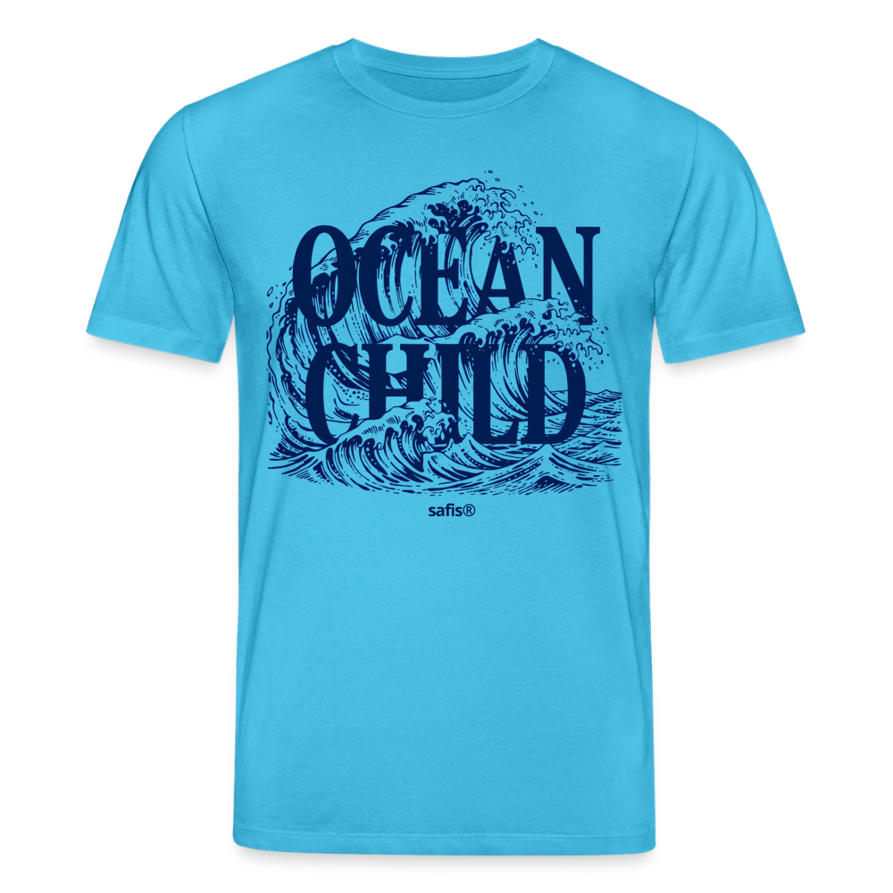 Unisex Bio-T-Shirt CREATOR -ocean child- - Aquablau