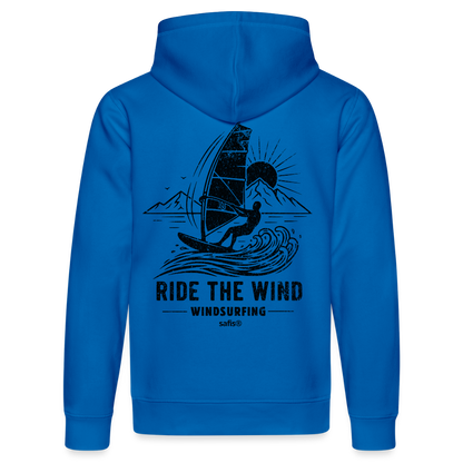 Unisex Bio-Hoodie DRUMMER -ride the wind- - Königsblau