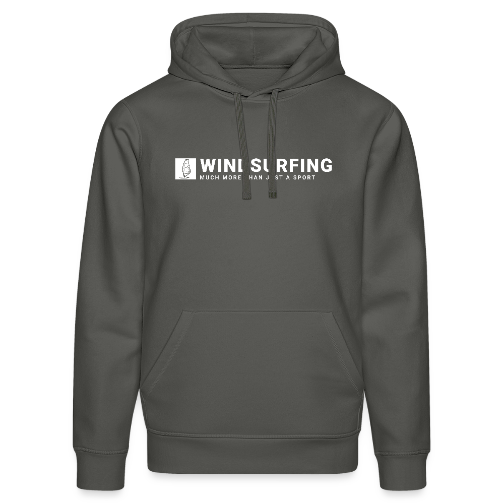 Unisex Bio-Hoodie DRUMMER -more than just a sport- - Anthrazit