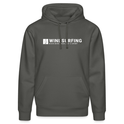 Unisex Bio-Hoodie DRUMMER -more than just a sport- - Anthrazit