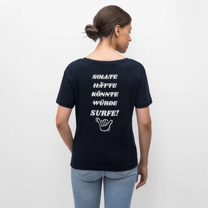 Nachhaltiges SERENA T-Shirt surfe! – perfektes Windsurf Geschenk.