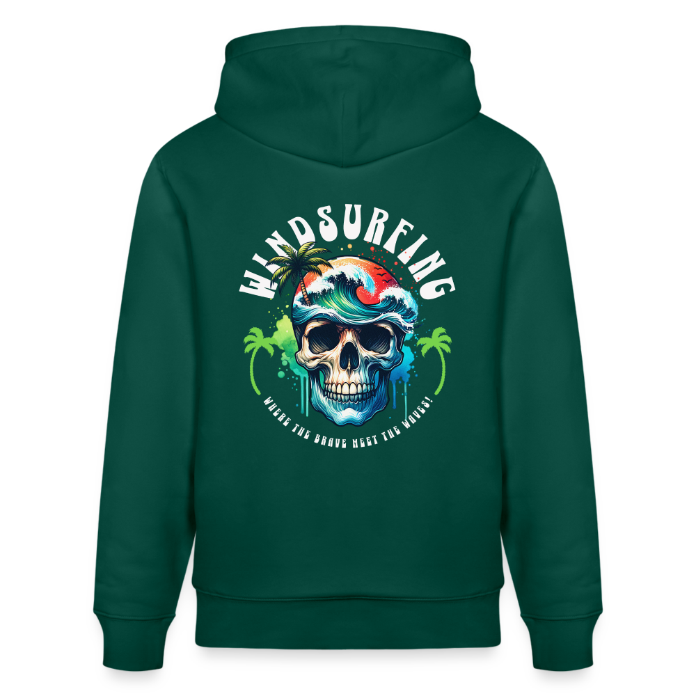 Unisex Bio-Hoodie CRUISER -be brave- - Forest